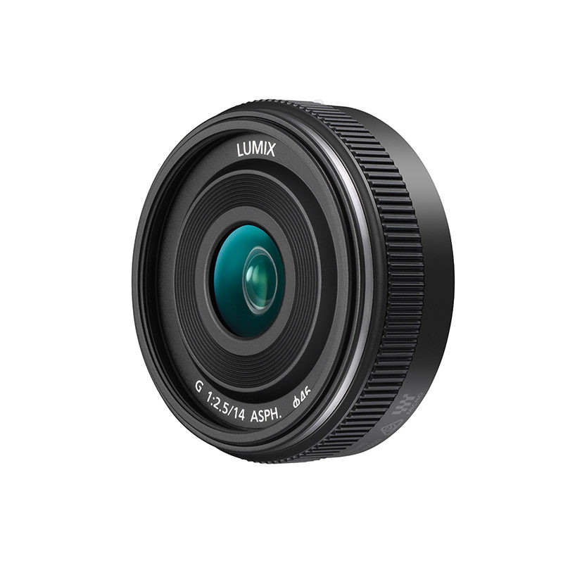 Panasonic Lumix G Pancake 14mm f2.5 II Black Garanzia Fowa 4 anni