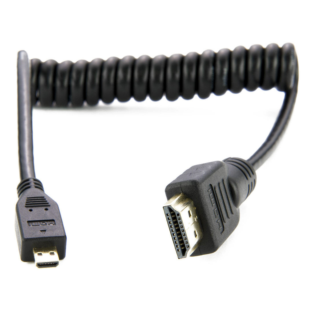 Atomos Full HDMI - Micro HDMI 30cm 4K60p a spirale