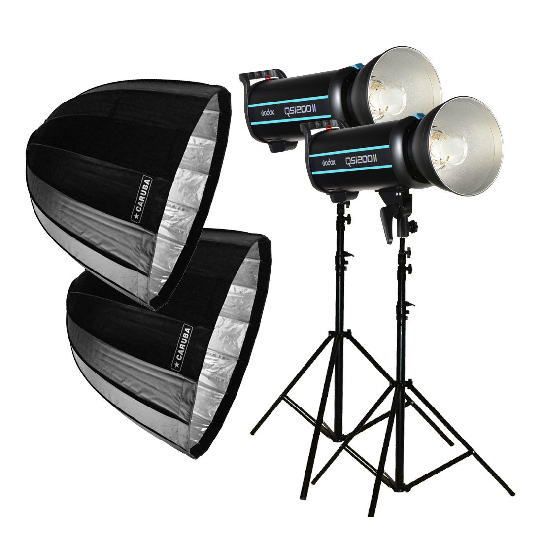 Godox Kit per ritratto QS1200II