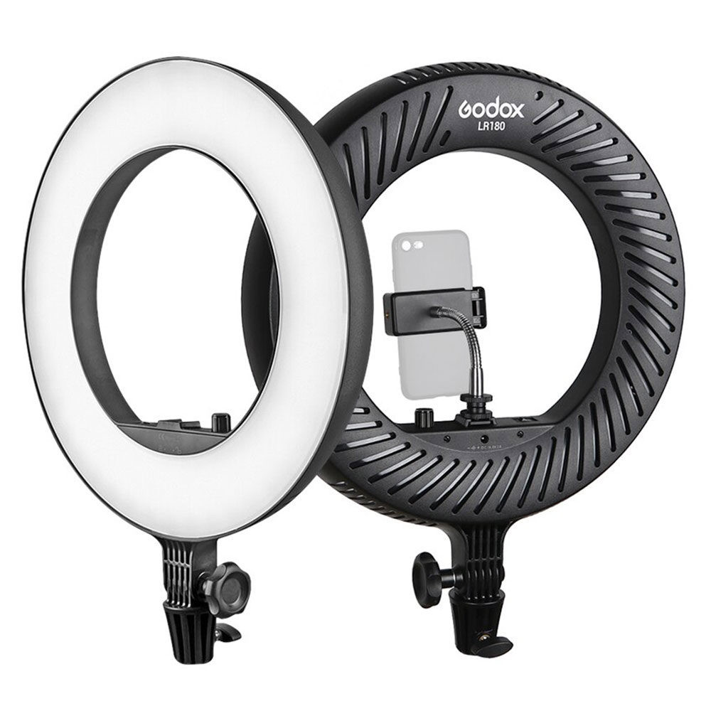 Godox LR180 LED Anello luminoso nero