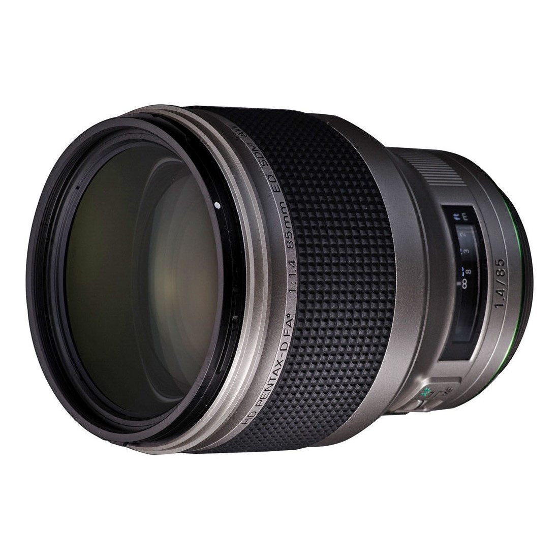 Obiettivo Pentax HD D-FA 85mm f/1.4 ED SDM AW K-mount Silver Edition