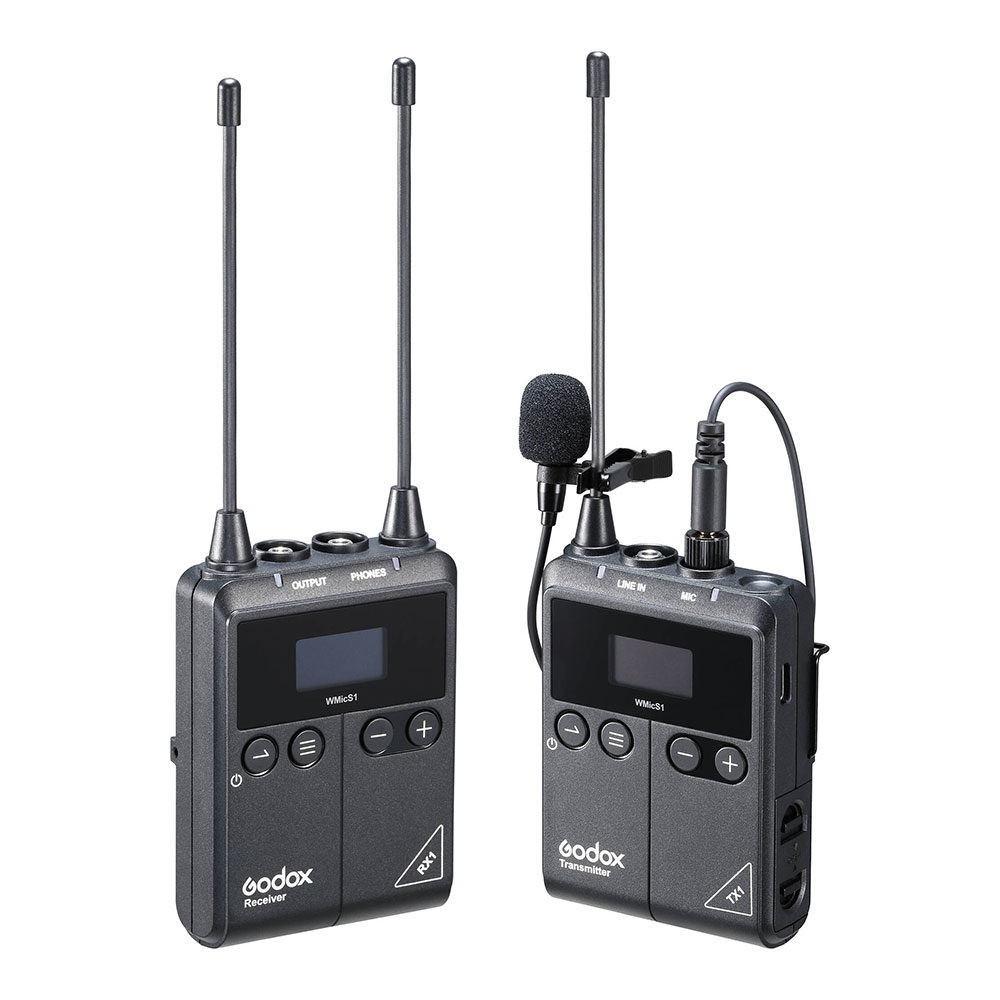 Godox WmicS1 Kit 1 Sistema microfonico wireless UHF