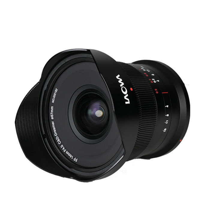 Laowa 14mm f/4 Zero-D per Canon EOS R