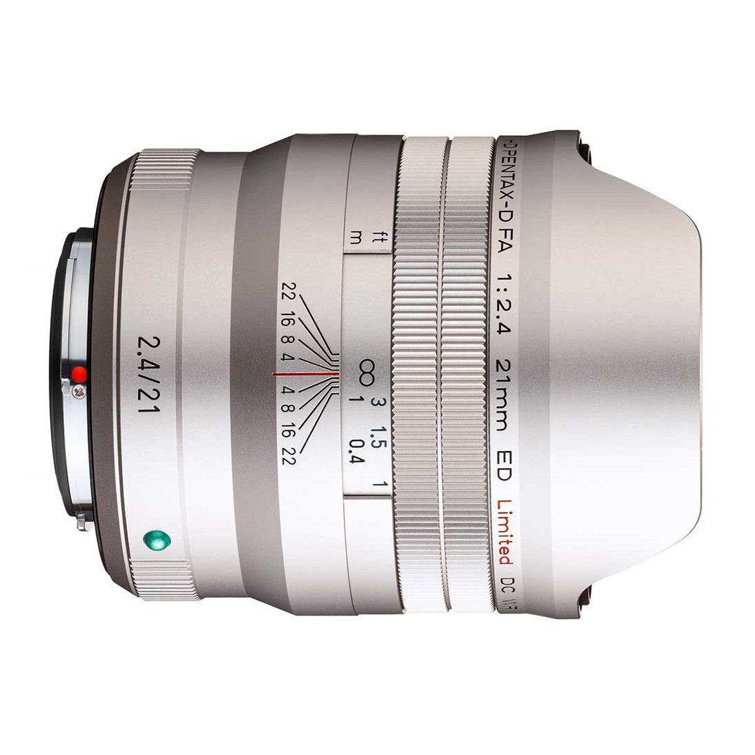 Pentax HD D-FA 21mm f/2.4 ED Limited DC WR Silver