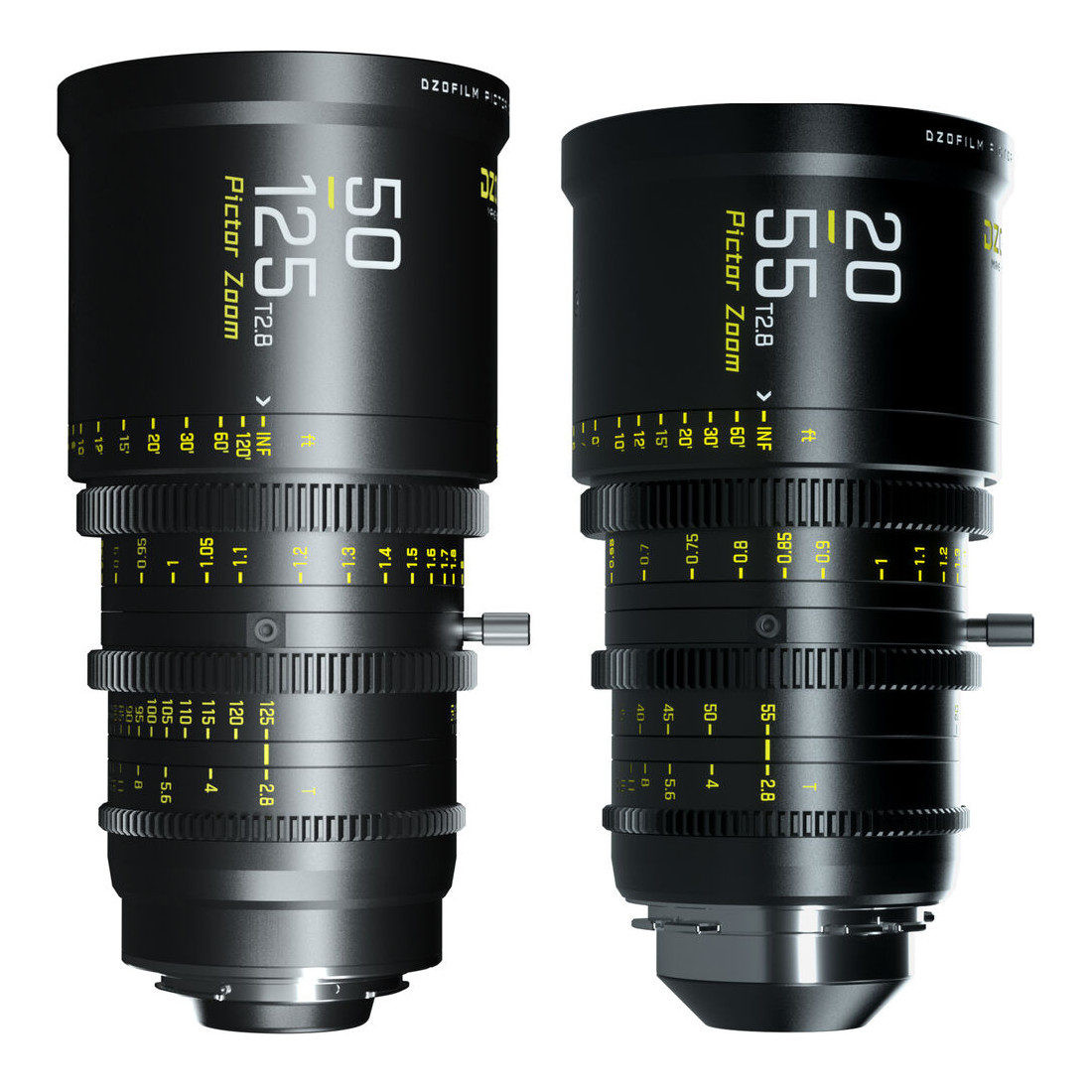 DZOFilm Pictor 20-55mm + 50-125mm PL/EF nero