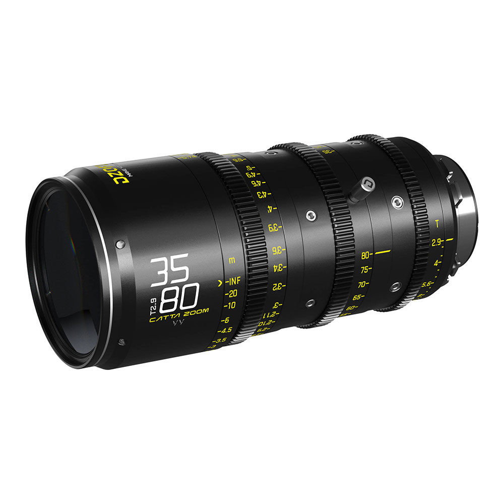 DZOFilm Catta Ace FF Zoom 35-80mm T2.9 con attacco PL Nero