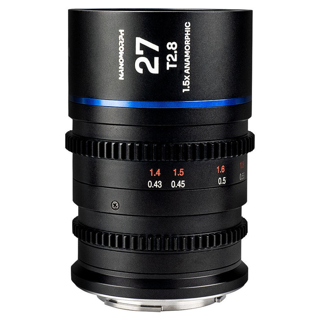 Laowa 27mm T2.8 1.5X S35 Nanomorph Cine Blue con attacco L
