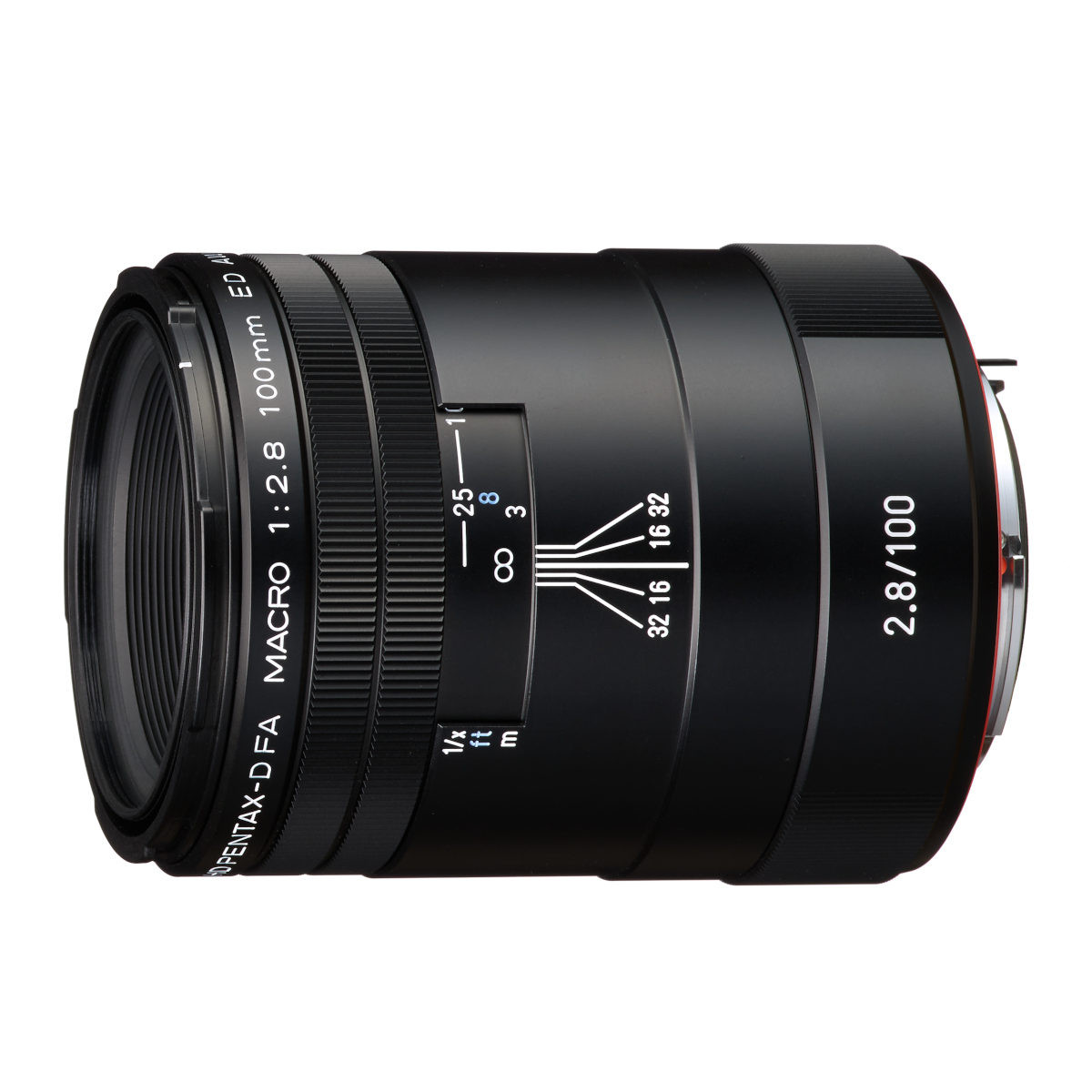 Pentax HD DFA 100 mm f/2.8 Macro con attacco K