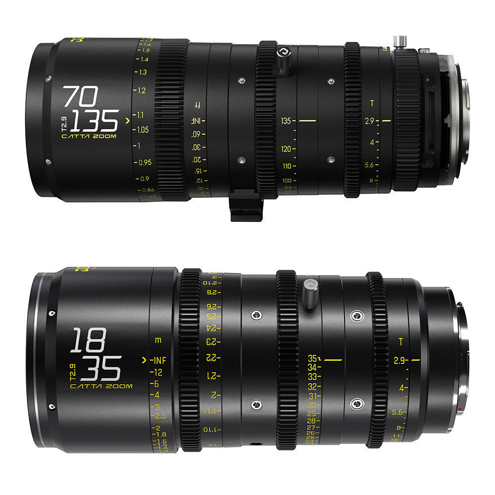 DZOFilm Catta FF Zoom 18-35 mm + 70-135 mm E-mount, nero