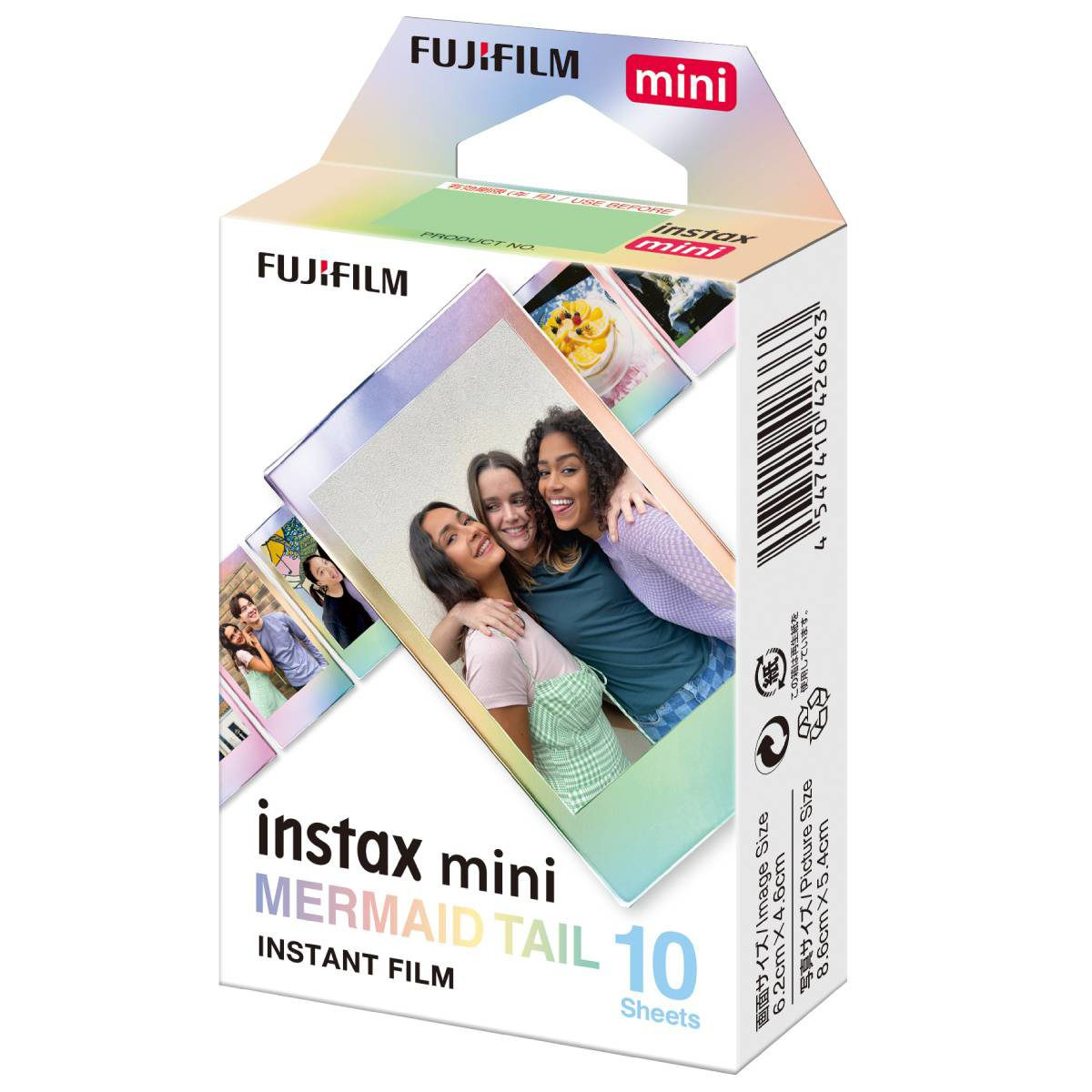 Fujifilm Instax Mini Colorfilm Sirena Coda (1 confezione)