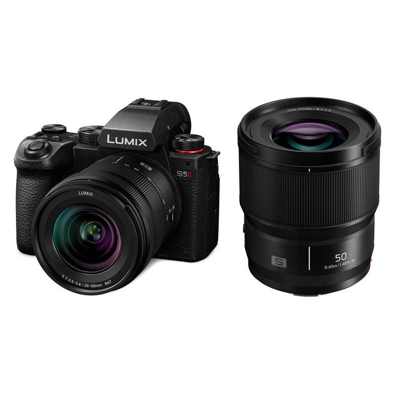 Panasonic Lumix DC-S5 MII + 20-60mm + 85mm f/1.8 Garanzia Fowa 4 anni