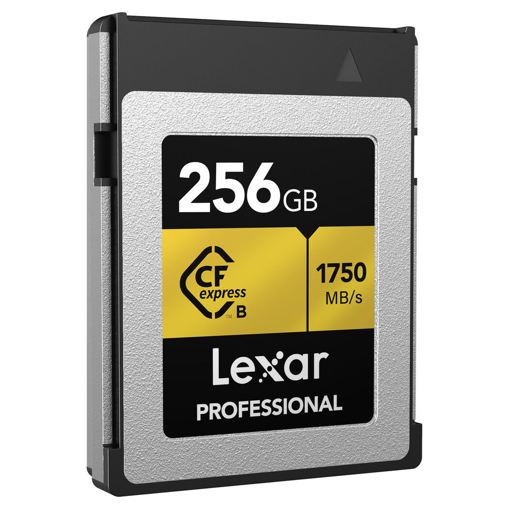 Lexar 256GB Professional GOLD Series CFexpress Type B 1750MB/s