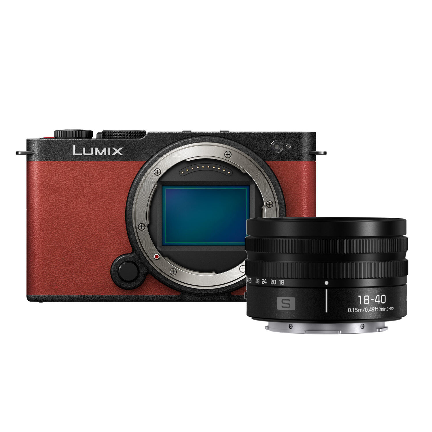 Panasonic Lumix S9 Red + 18-40mm f/4.5-6.3 Garanzia Fowa 4 anni