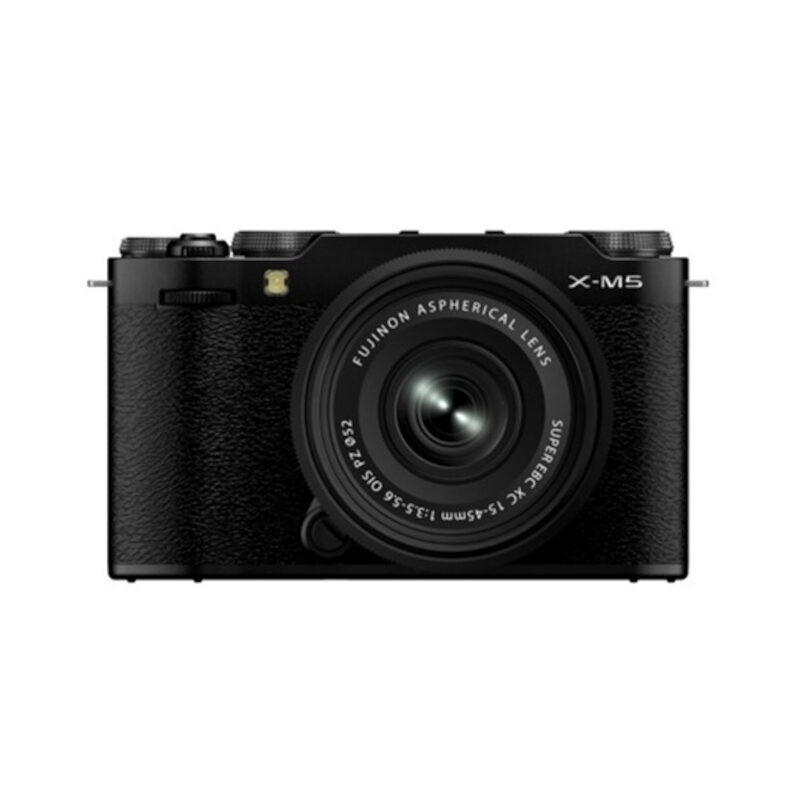 Fujifilm X-M5 15-45mm F3,5/5,6 Ois Pz Black Garanzia ufficiale Fujifilm