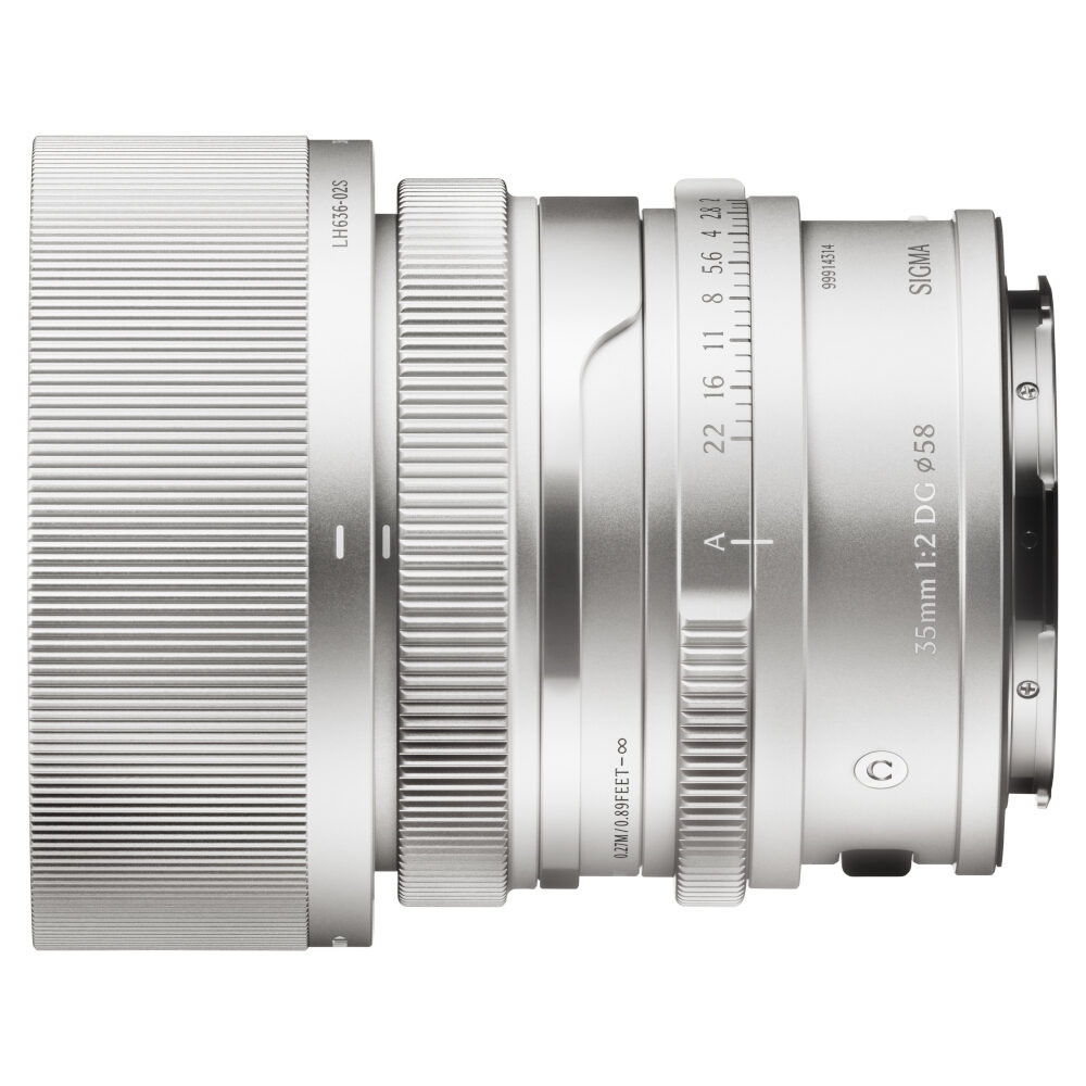 Sigma 35mm f/2.0 DG Contemporary L-Mount Silver