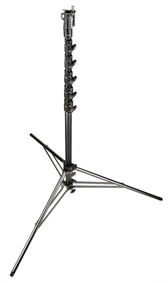 Manfrotto Stativo super gigante con gamba di livellamento