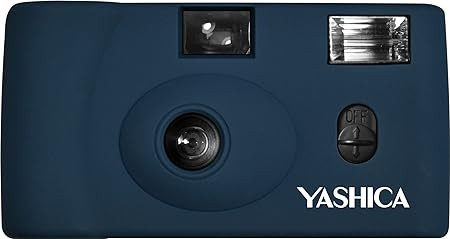 Yashica MF1 Set con Pellicola Blu Scuro