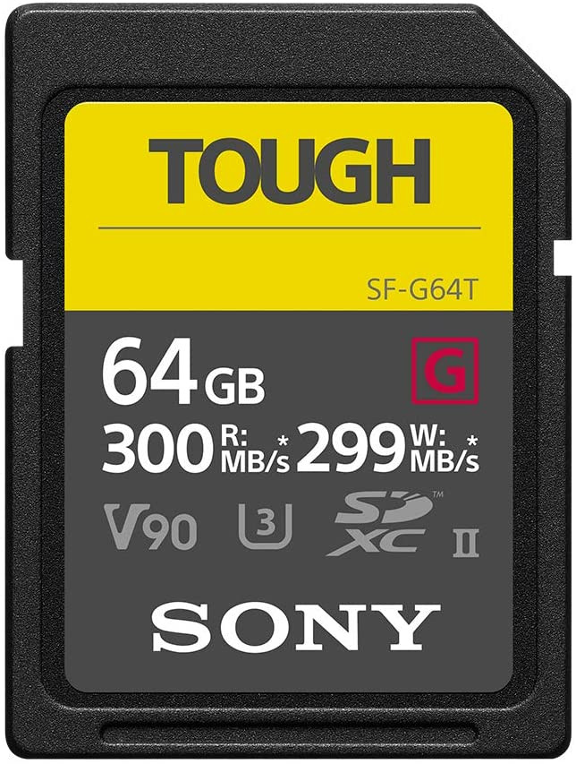 Sony 64GB SD Pro Tough UHS-II V90 300MB/s