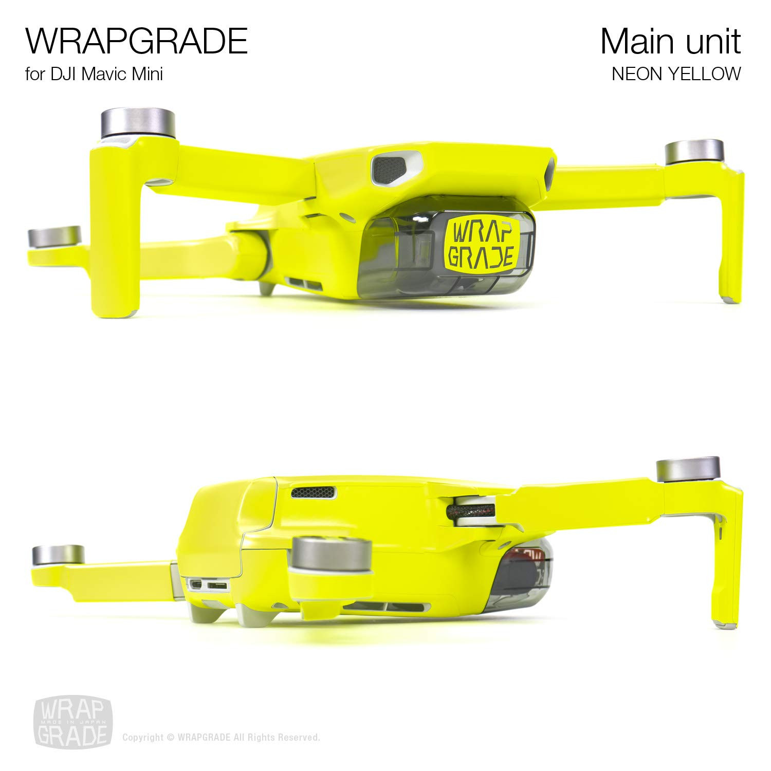 Skin per Mavic Mini (Neon Yellow)