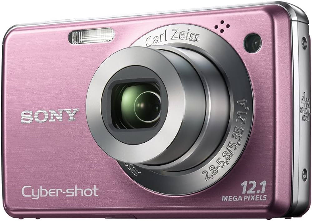 Fotocamera Compatta Sony Cyber-shot DSC-W210 Rosa Usata