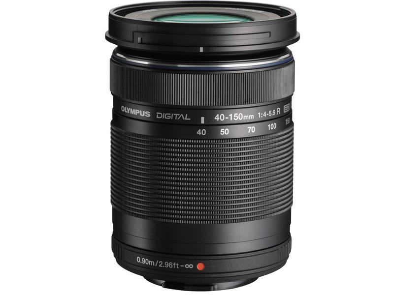 Om System Zuiko 40-150mm f/4-5.6 R Black Garanzia Polyphoto