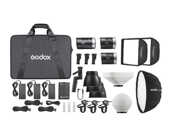 Godox Kit1 con 2 ML30 e 1 ML60 con accessori