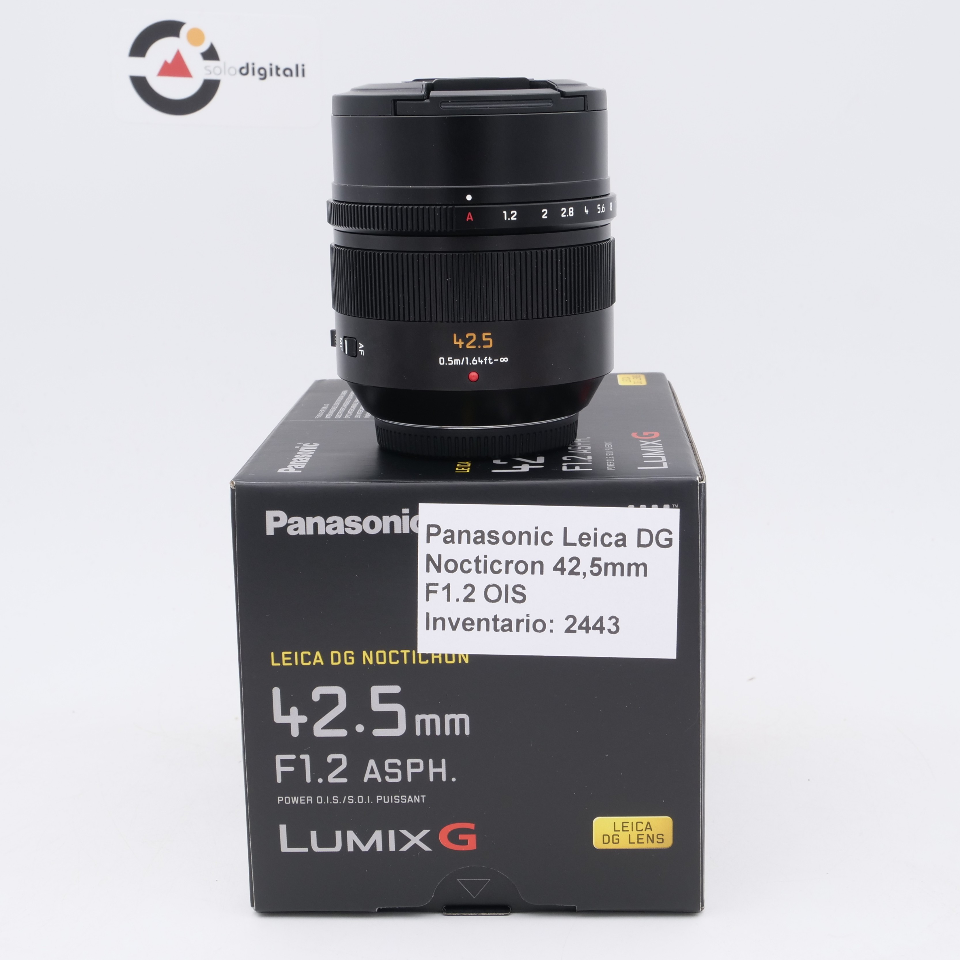 Panasonic Leica DG Nocticron 42.5mm F1.2 HD Pari al nuovo