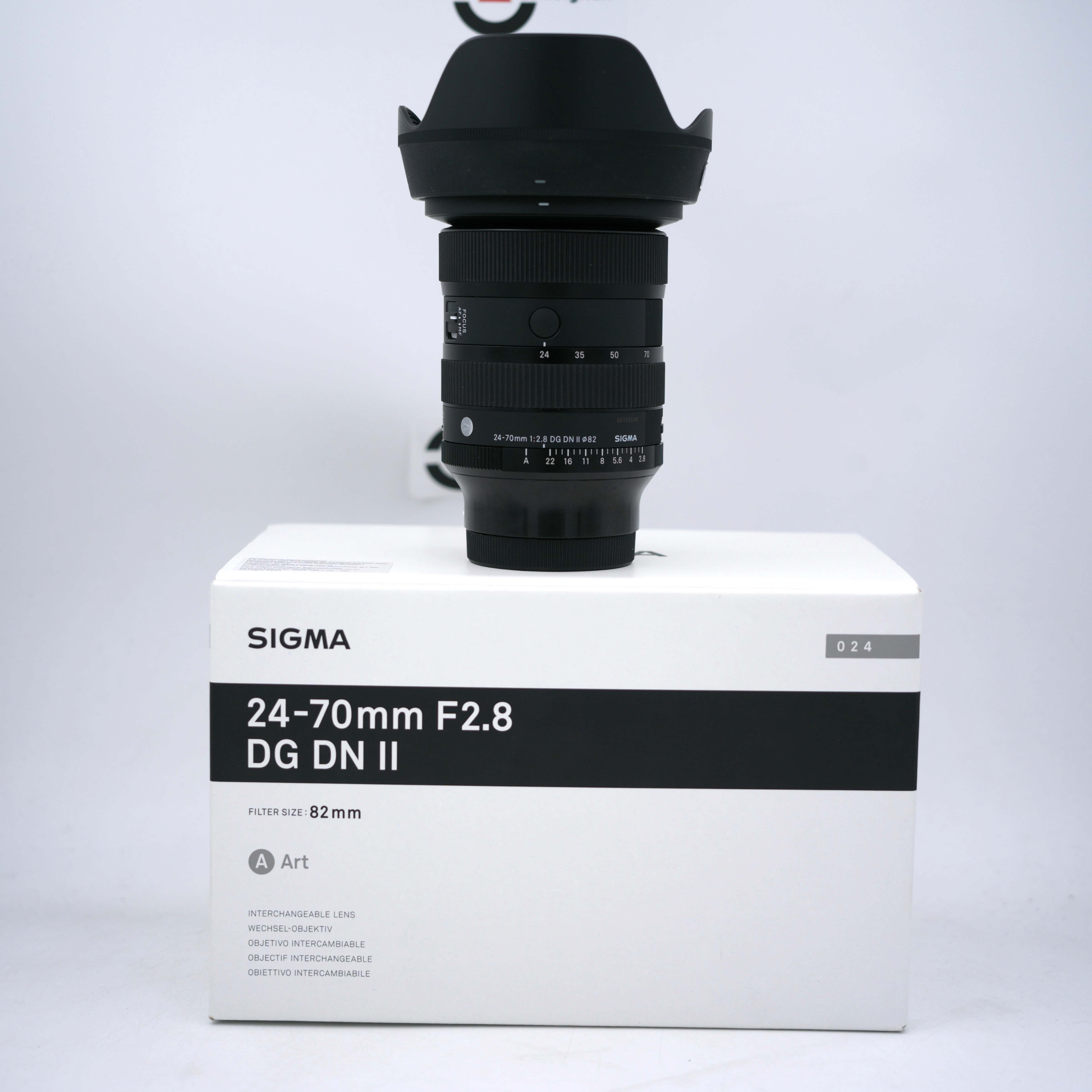 Sigma 24-70 f2.8 DG DN II Art Sony E Pari al nuovo