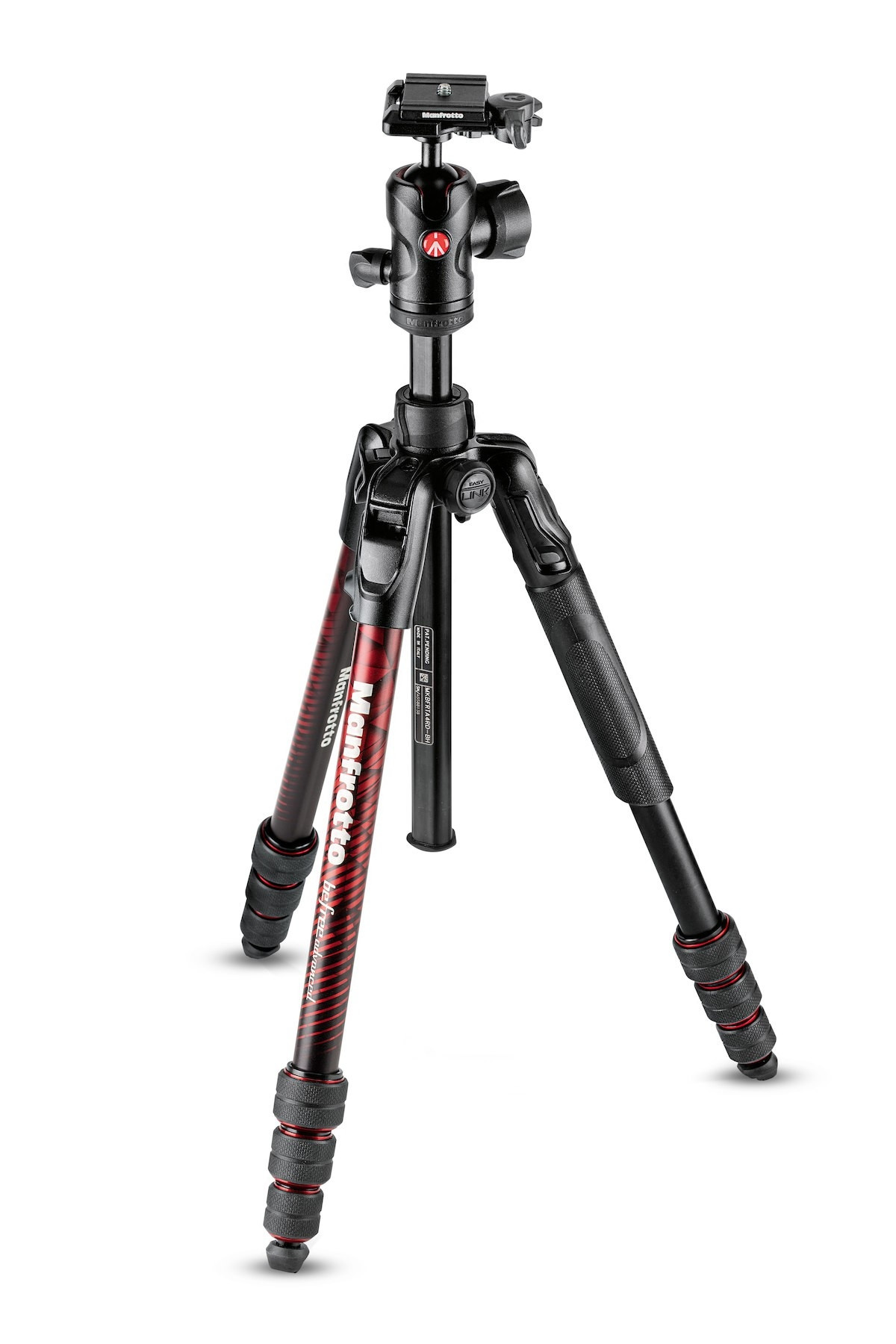 Manfrotto Kit Befree Advanced Rosso alluminio Twist 