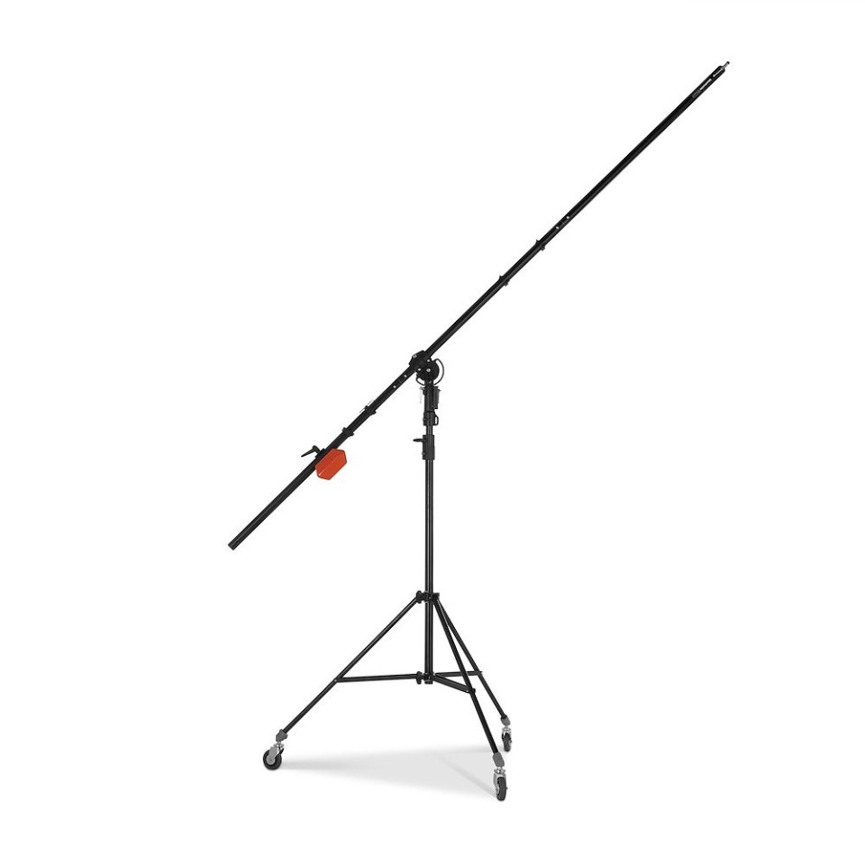 Manfrotto Giraffa Light Boom 35 con stativo Cine Silver