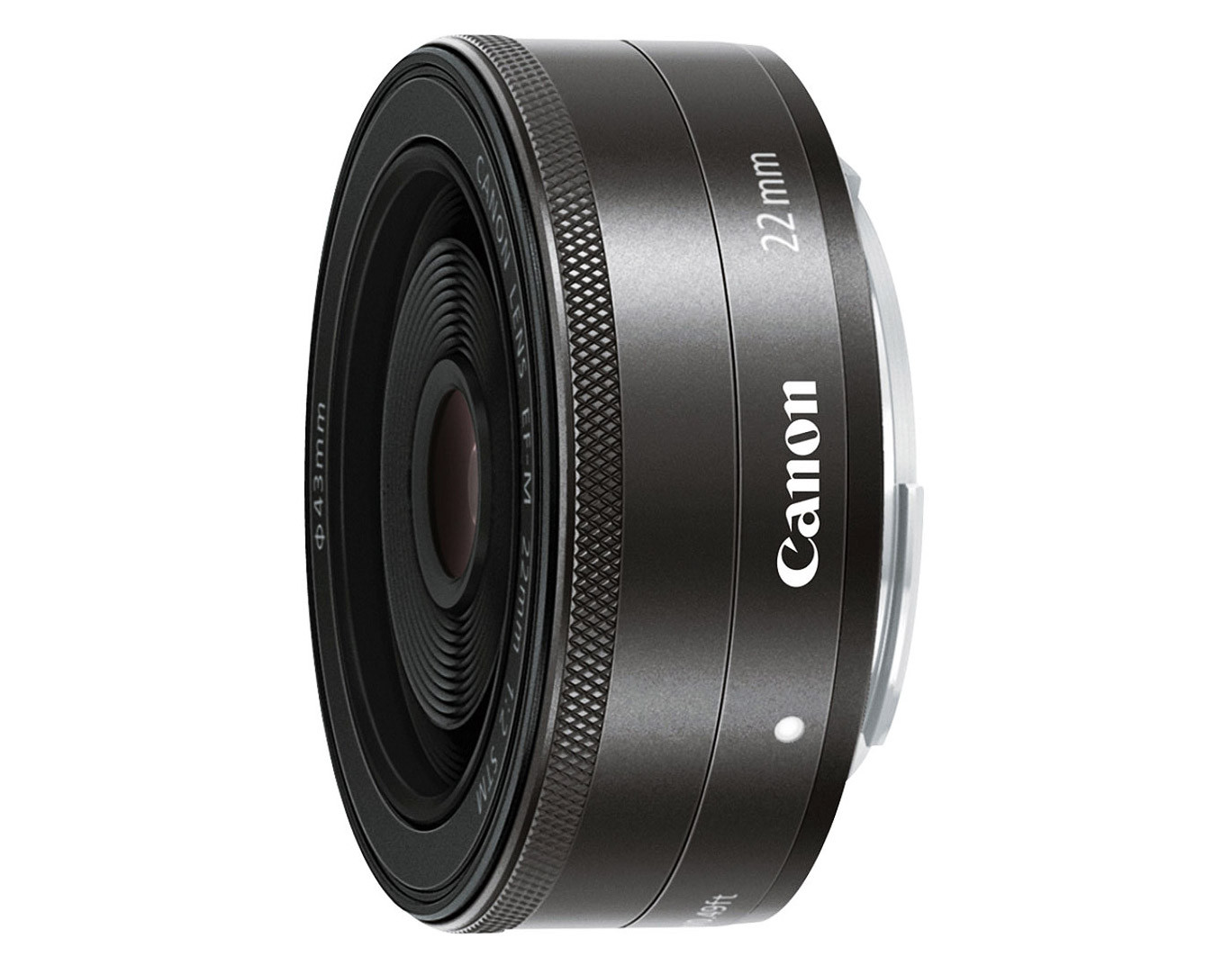 obiettivo canon ef m 22mm f 2 0 stm black