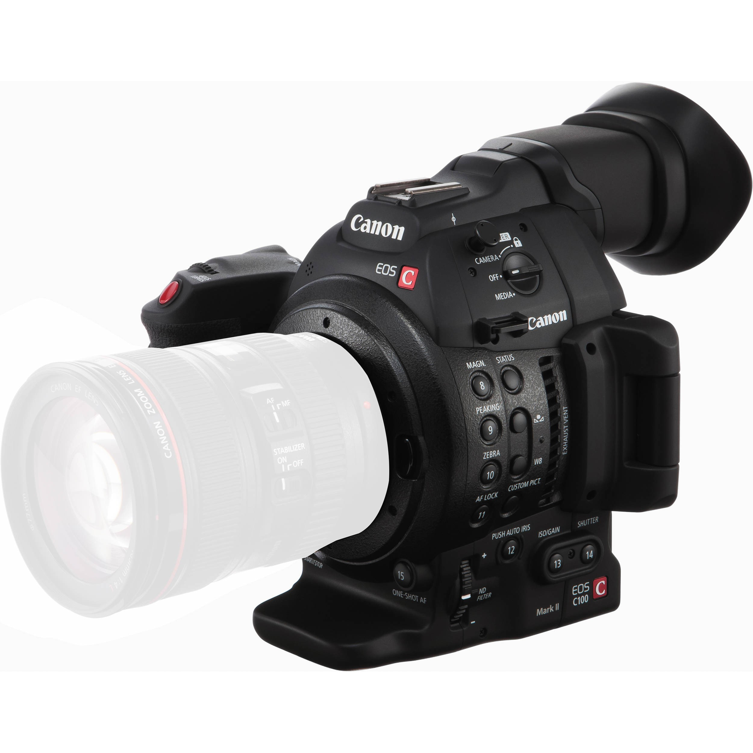 Videocamera Digitale Canon EOS C100 Mark II MK II Usata, Videocamere