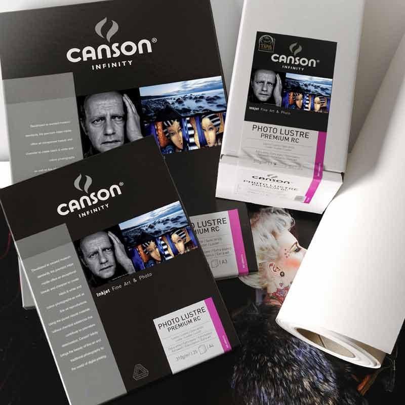 Carta Fotografica A4 25f 310gr Canson Photo Lustre Premium RC 