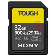 Sony 32GB SD Pro Tough UHS-II V90 300MB/s