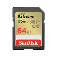 SanDisk 64GB SDXC Extreme 180MB/s