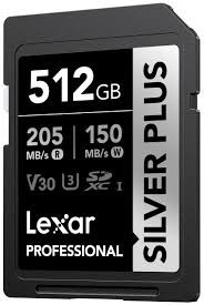 Lexar 512GB SD Silver Plus 