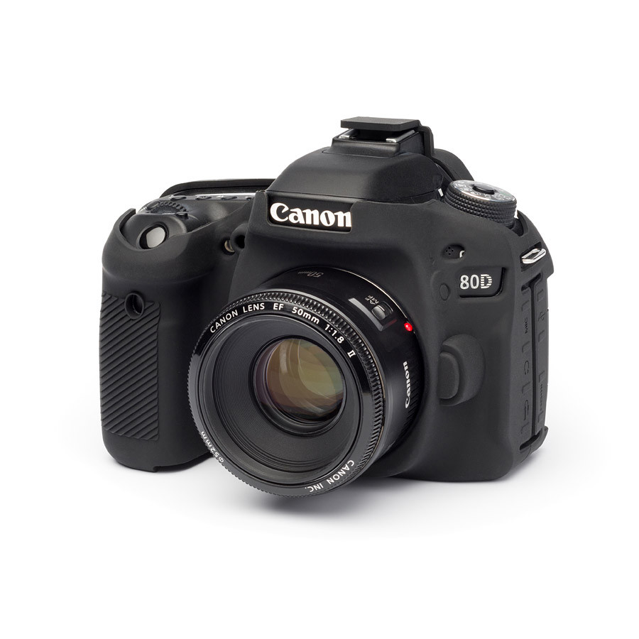 Camera Armor easyCover Silicone Canon 80D Black