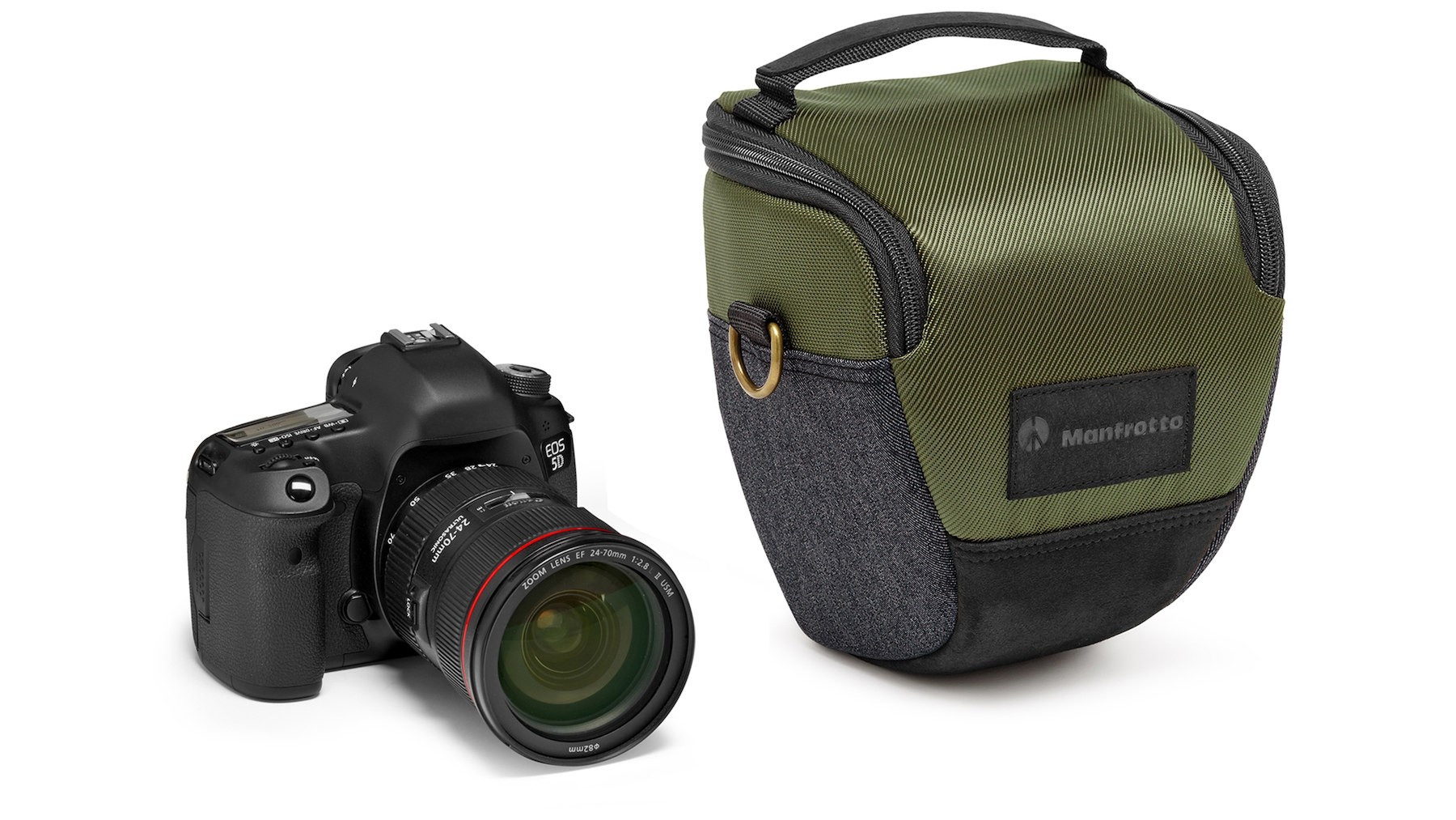 Manfrotto Fondina collezione Street in cordura e denim