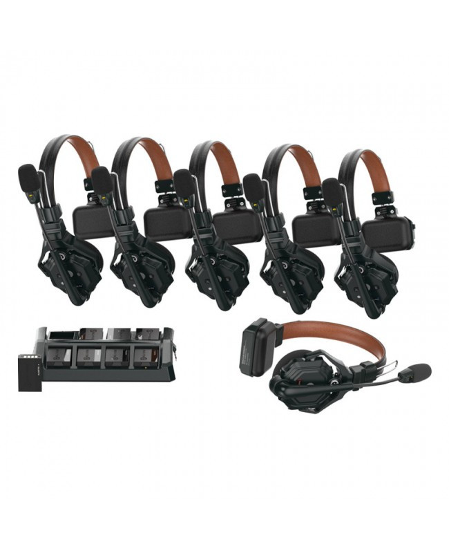 Hollyland Solidcom C1 Pro-6S con 6 cuffie