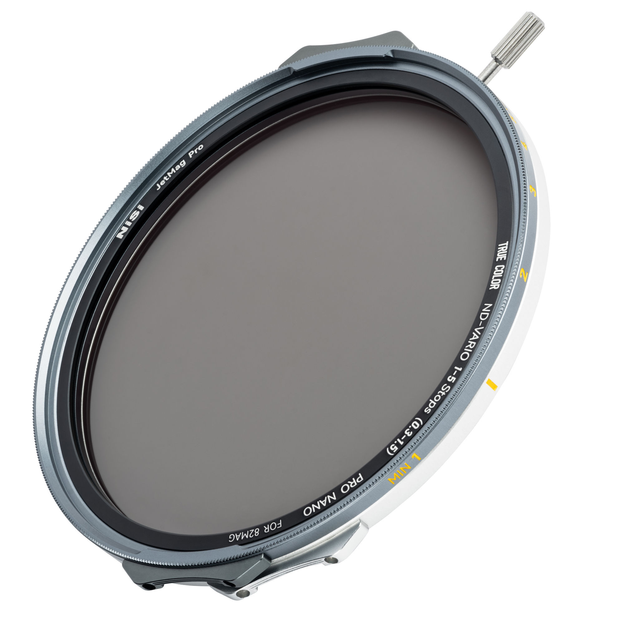 NiSi JetMag Pro Filtro ND-VARIO 1-5 stop (0.3-1.5) True Color Nano-coating 82mm