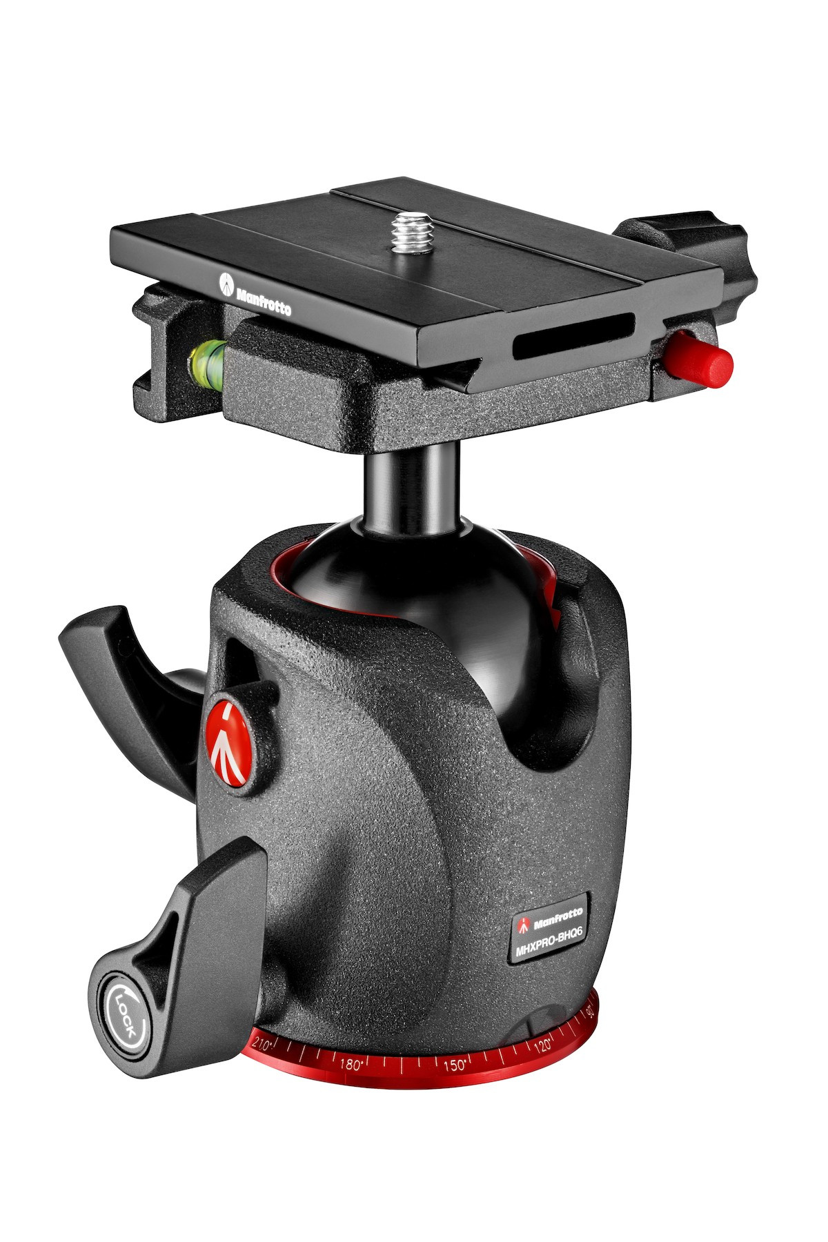 Manfrotto MHXPRO-BHQ6 Testa a sfera XPRO con piastra quick release Top Lock