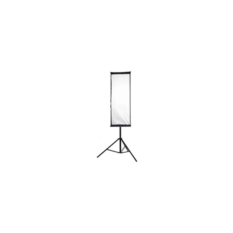 Nanlite Softbox Asimmetrico 110×45 Attacco Bowens Nero,Bianco