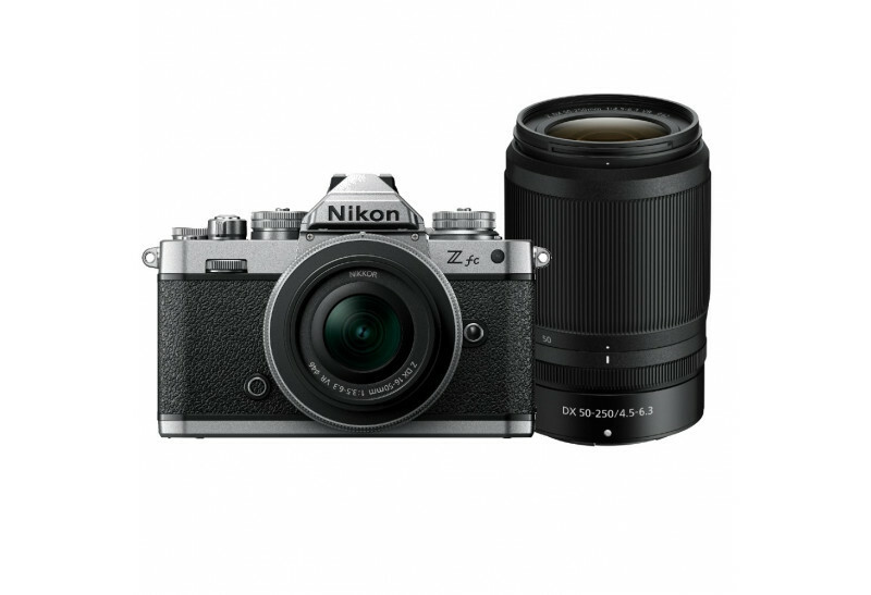 Fotocamera Mirrorless Nikon Z fc + Z DX 16-50 SL + 50-250 + SD 64GB 667 Pro Nital