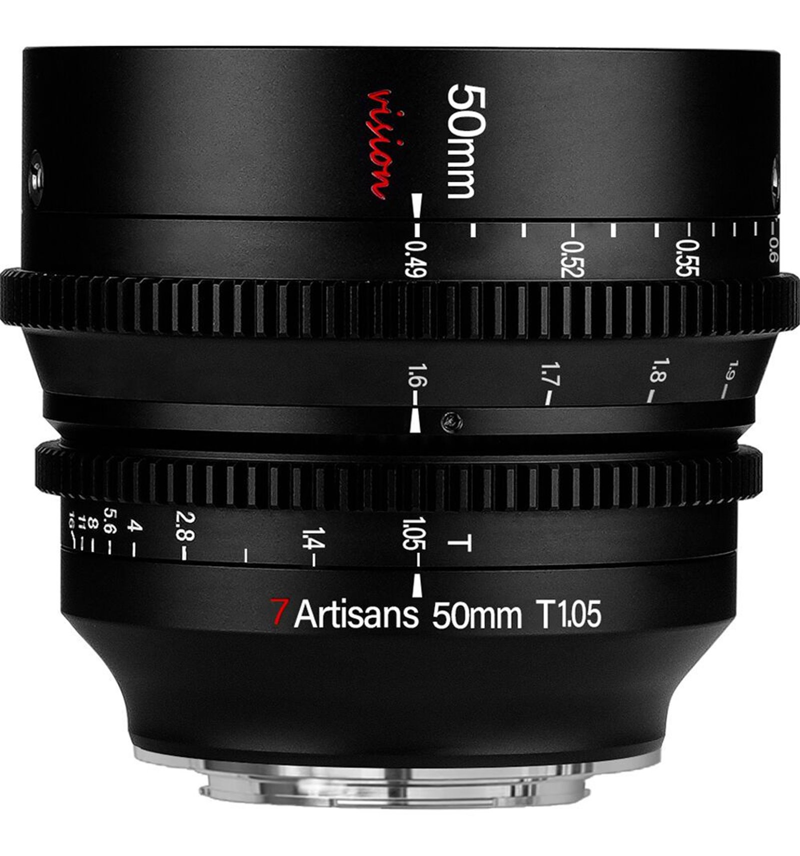 Obiettivo 7artisans 50mm t/1.05 Cinema Vision Sony E-Mount