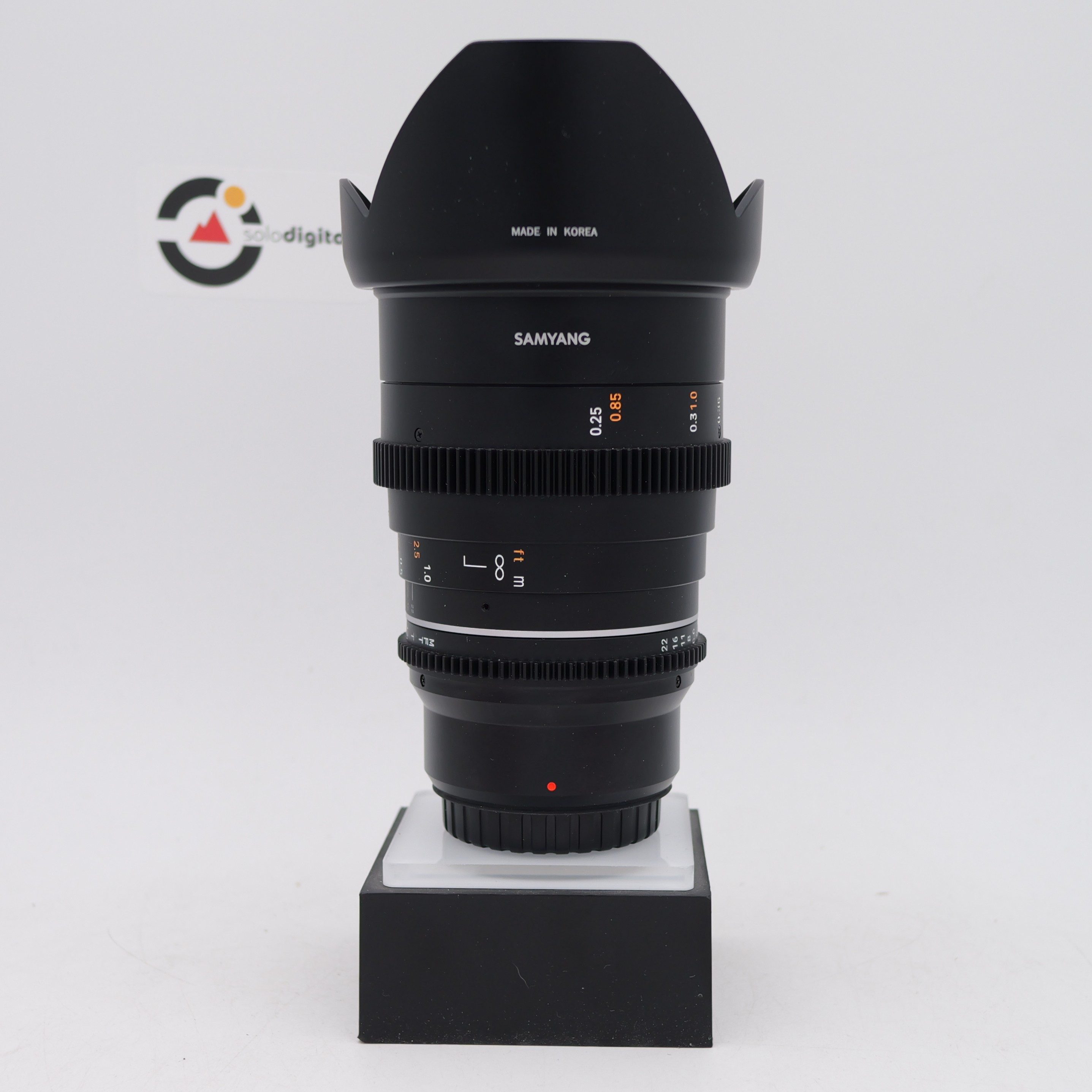 Samyang 24mm T1.5 MFT Usato