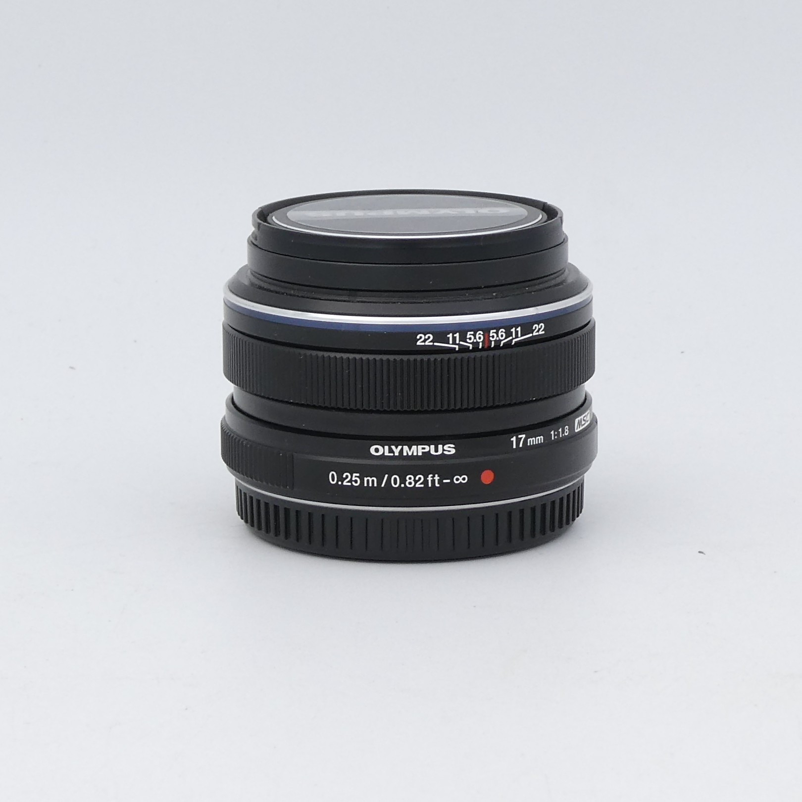 Olympus M.Zuiko Digital ED 17mm f/1.8 nero Usato