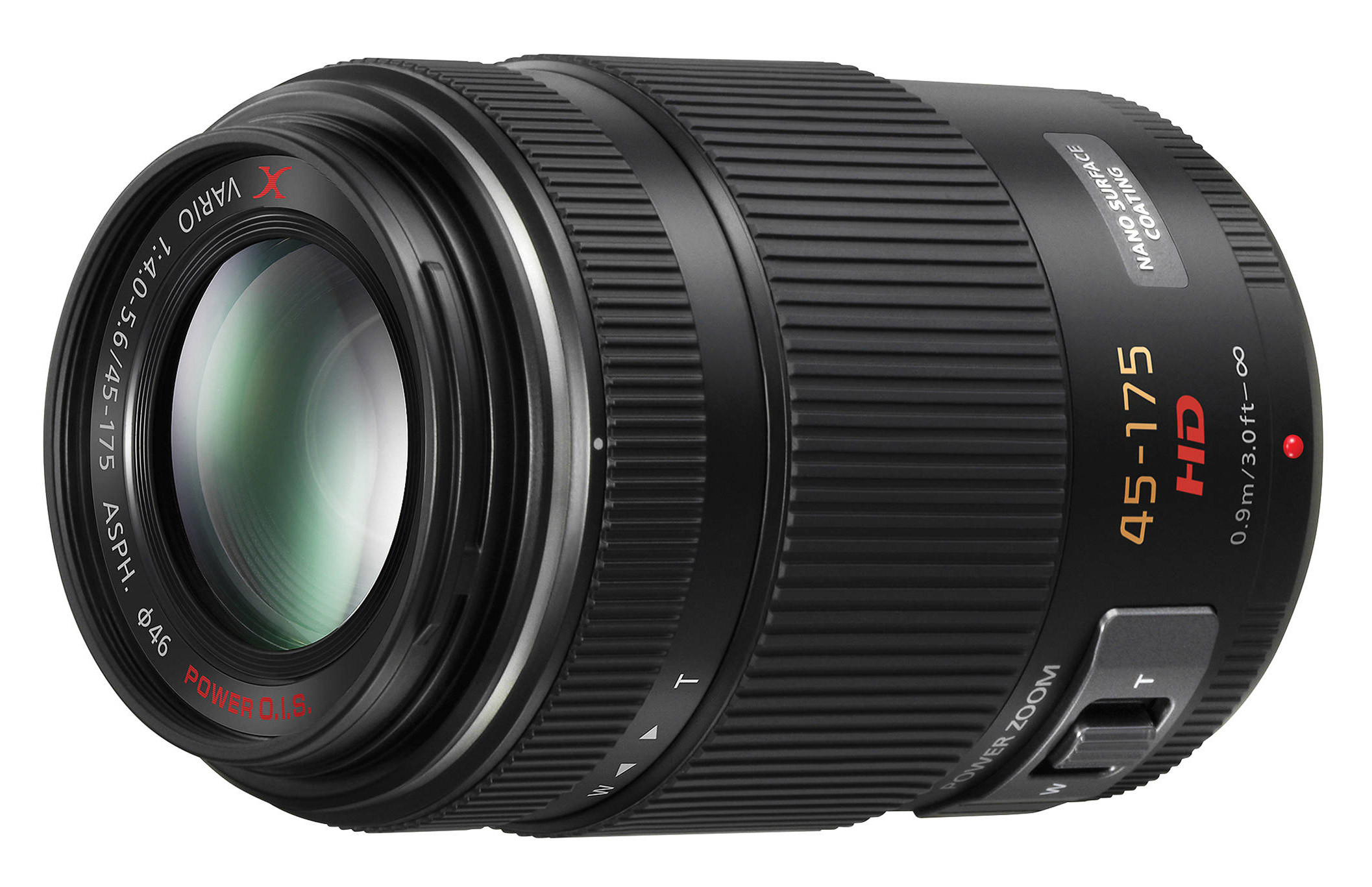 Panasonic Lumix G X PZ Vario 45-175mm f4.0-5.6 ASPH OIS HD Garanzia Fowa 4 anni