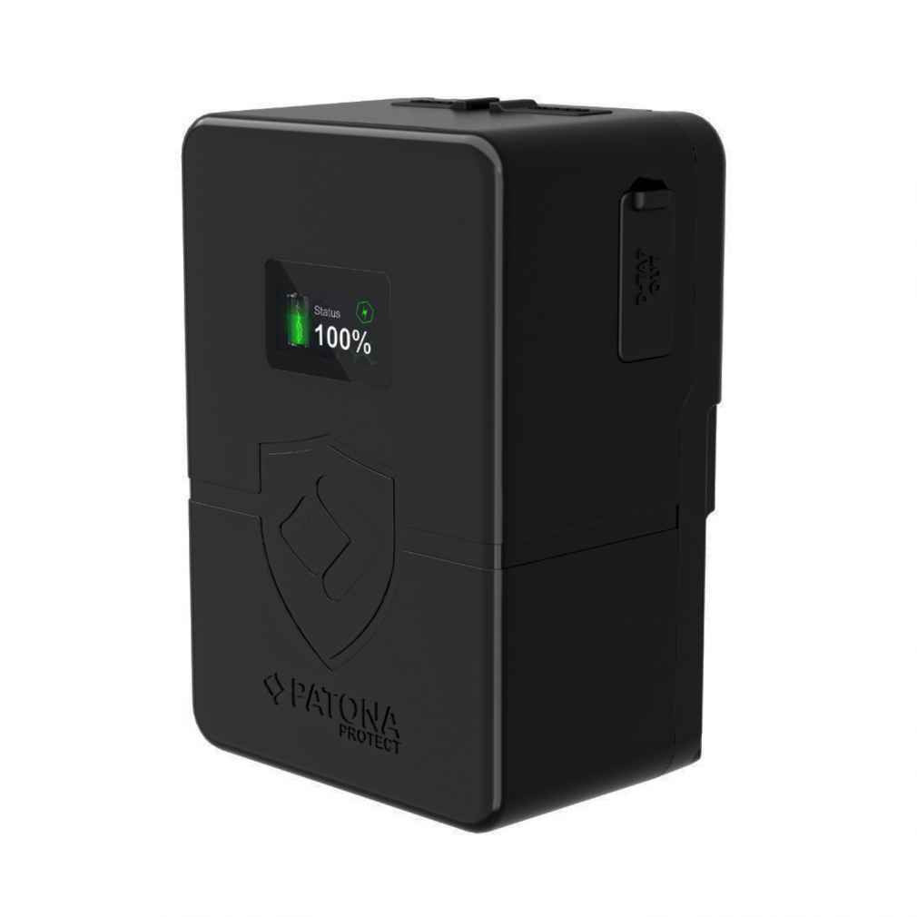 Patona Protect V-Mount Battery V95-PD40 f. BP-95W PD40W USB-C Input OLED-Display 95Wh