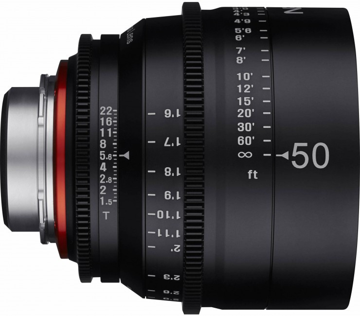 Obiettivo Samyang Xeen 50mm T1.5 FF Cine Nikon 