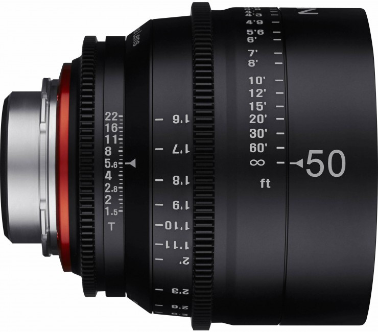 Samyang Xeen 50mm T1.5 FF Cine MFT 